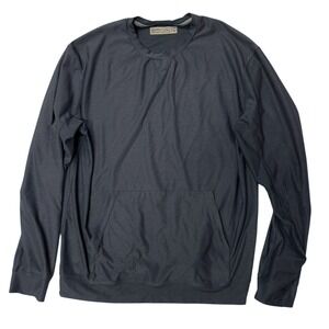 Outdoor Voices‎ Men's Gray Longsleeve Pullover Medium Kangaroo Pocket Sweater